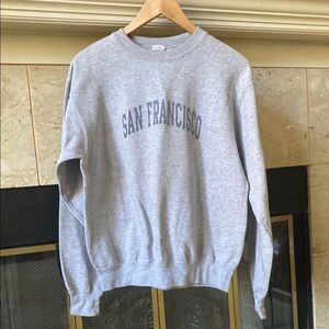 Grey Brandy Melville San Francisco Sweatshirt